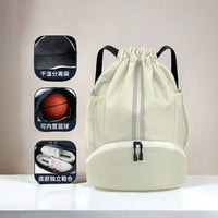 Basketball Backpack with Wet/Dry Compartment and Shoe Pouch for Sports Training