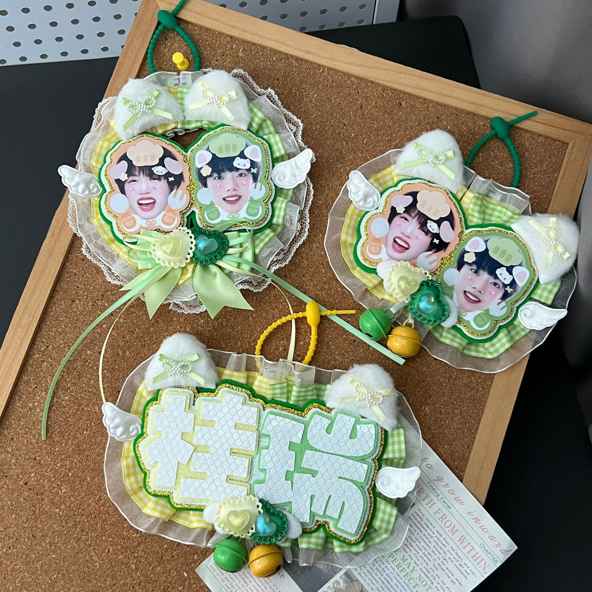 Guirui Felt Pendant Keychain for Bags - Fan Merchandise & Accessories