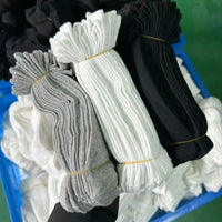 Disposable Mid-Calf/Ankle Socks for Men and Women - 100 Pairs, Travel, Running, Business