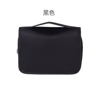 Portable Travel Toiletry Bag with Hook, Wet/Dry Separation, Cosmetic Organizer for Skincare