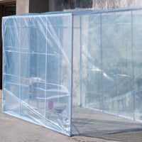 Outdoor Transparent Greenhouse Sunroom for Winter Plants and Wind Protection