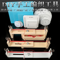 Braiding Jig Wooden Frame for Handmade Bracelets Necklaces Red Rope Weaving Tool Fixed Auxiliary Tool