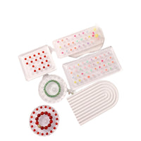Acrylic Beading Tray with 18 Grids for Jewelry Making and Display
