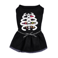 Halloween Pet Costume Dress for Dogs - Pumpkin, Skull, Witch, Spider Designs