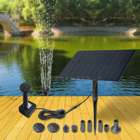 Solar Powered Fountain Pump for Garden Pond Decoration