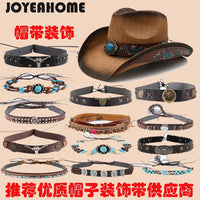 DIY Hat Decoration Band for Cowboy and Straw Hats