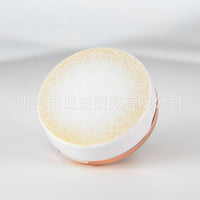 Fashion Gradient Mousse Setting Powder Compact with Mirror, Dual-Layer Design