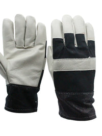 Heat Resistant Cowhide Welding Gloves for Industrial Safety and Protection