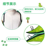 Kids' Dinosaur Costume Set with Cape and Mask for Stage Performance & Talent Show