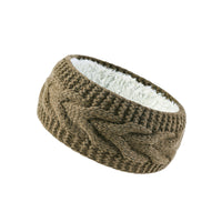 Knitted Fleece Lined Headband Ear Warmer for Winter
