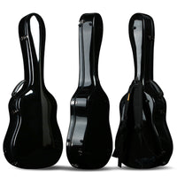 Waterproof Fiberglass Guitar Hard Case for 38-41 Inch Acoustic and Classical Guitars