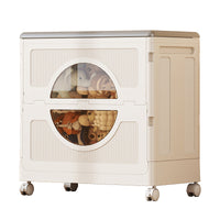 Kids' Large Capacity Toy Storage Bin with Flip Lid - Organizer for Dolls and More