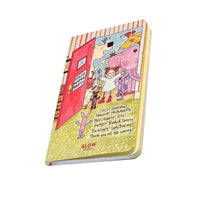 COCO Sauce Cartoon Planner Notebook for Students, Portable Diary