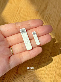Miniature Dollhouse Furniture and Appliances for BJD/OB Dolls - Air Conditioner, Air Purifier, Pinecone Lamp, Robot Vacuum