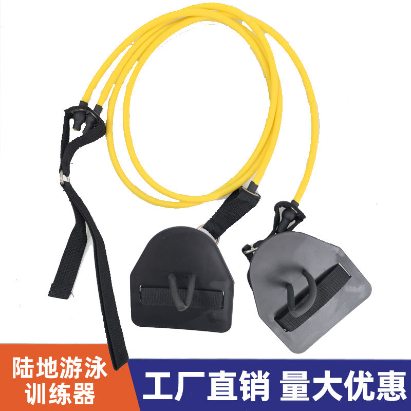 Swimming Training Resistance Bands with Hand Paddles for Freestyle Stroke Practice