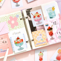 Xinmo Sweet Cookie Pet Sticker Book for Journals and Scrapbooking