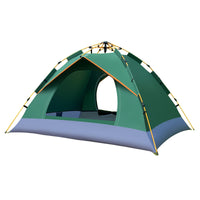 Automatic Pop-Up 3-4 Person Double Layer Waterproof Camping Tent
