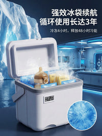 Portable Breast Milk Cooler Bag for Travel and Storage