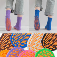 Non-Slip Trampoline Socks for Adults and Kids - Grip Socks for Playgrounds, Early Education, and Home Use