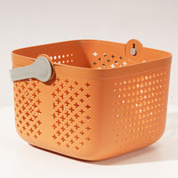 Portable Shower Caddy Basket with Drainage Holes for Bathroom and Dorm