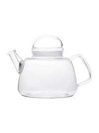 Yiwuyao Large Capacity Heat-Resistant Glass Teapot with Umbrella Filter for Gas Stovetop