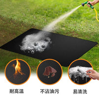 Fire Pit Mat Heat Resistant Fireproof Pad for Outdoor Grilling Deck Patio Lawn