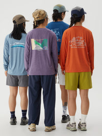 Recommon Quick-Dry UV Protection Long Sleeve T-Shirt for Outdoor Hiking & Sports