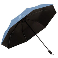 Automatic UV Protection Umbrella, Sunshade, Three-Fold, Black Glue Sun Umbrella