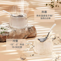 Stainless Steel Ice Spoon Facial Massager for Lifting, Firming, and De-puffing