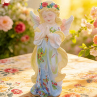 Guardian Angel Cupid Plaster Sculpture for DIY Painting & Aromatherapy