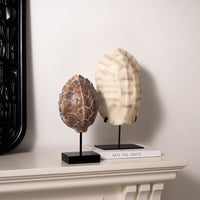 Modern Faux Tortoise Shell Sculpture Retro Home Decor Art Ornament