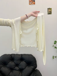 Modal Tencel Sun Protection Cardigan for Women - Lightweight Summer Shawl for Dresses and Camisoles