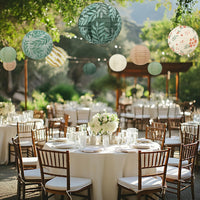 15-Piece Paper Lantern Party Decoration Set