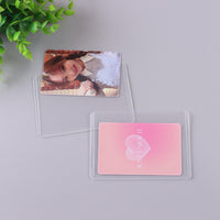 Clear PVC Photocard Holder Sleeves for Kpop Photocards and Game Cards