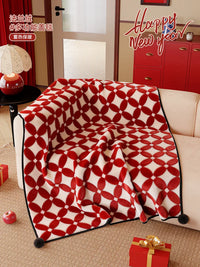 Summer Flannel Blanket Office Nap Shawl Air Conditioning Sofa Blanket 2026 New Children's Small Cover Blanket