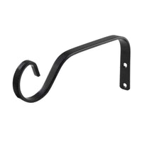 Heavy Duty Wall Mount Hook for Lanterns, Planters, Bird Feeders - Black/White
