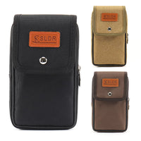 Men's Belt Clip Phone Pouch for Work, Multi-functional Waist Bag for Tools and Smartphones