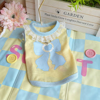 New Pet Dog Cat Puppy Japanese Korean Soft Cute Spring Summer Vest for Small Medium Dogs Teddy Bichon Clothes Supplies