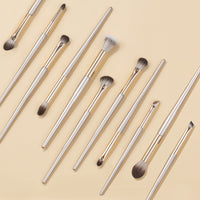 Professional Eyeshadow Brush Set with Eyeliner and Blush Brushes, Complete Eye Makeup Tool Kit
