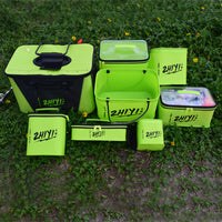 Zhiyi Waterproof Fishing Tackle Bag Lure Box Storage Organizer