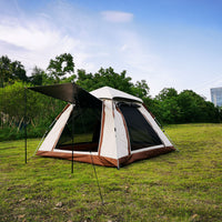 Automatic Pop-Up Camping Tent with Sun Protection and Rainproof Features, Portable Folding Design for Outdoor Expeditions