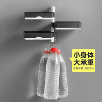 Wall-Mounted Rotating Soap Dish Holder with Drainage for Bathroom