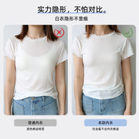 Invisible Seamless Push-Up Bra with Jelly Support for Women