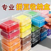 Perler Bead Storage Organizer Box with Individual Compartments