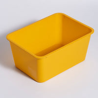 Stackable Plastic Storage Bins with Lids for Pantry, Cabinets, and Drawers