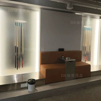 Billiard Cue Wall Mount Rack - Acrylic Pool Cue Holder for Clubs and Home