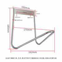 304 Stainless Steel Garden Hose Hanger Wall Mount for Water Pipe, Car Wash Hose, Cable Storage
