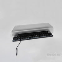 Frosted Acrylic Keyboard Dust Cover for Mechanical Keyboards 68/87/104-Key