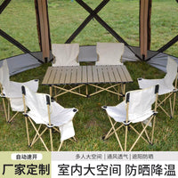 Piaotu Outdoor Automatic Pop-Up Hexagonal Camping Tent for 5-8 People