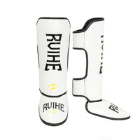 Professional Boxing Shin Guards Muay Thai Taekwondo Kickboxing Leg Protector Thickened Training Gear